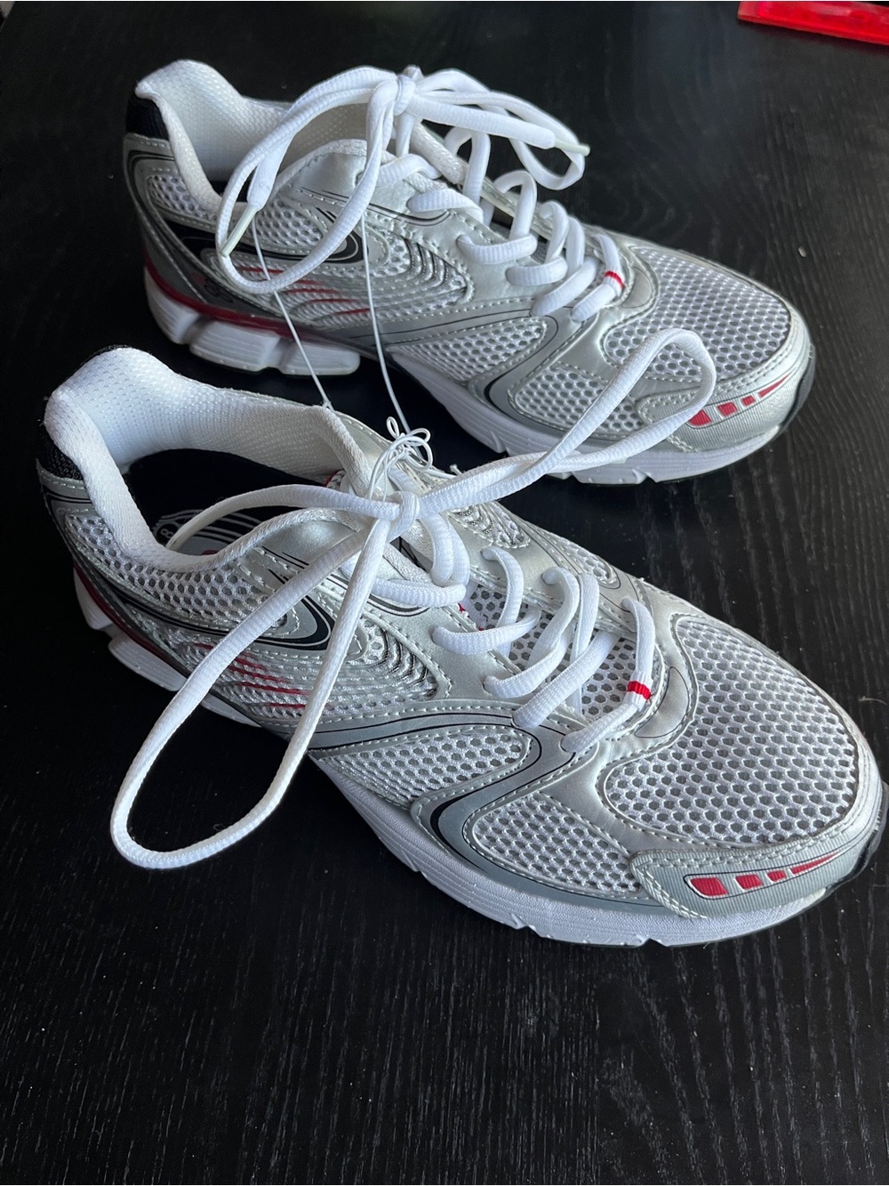 C9 by Champion Size 8 Silver & Red Running Shoes
